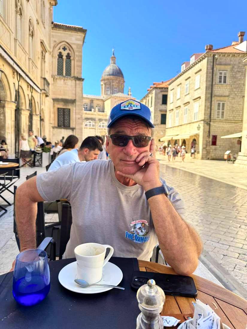 Morning coffee on the square