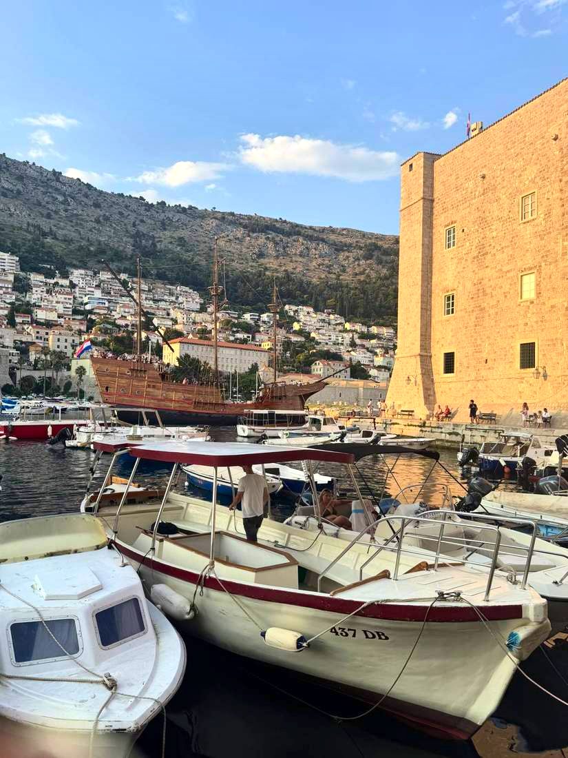 The Old Port at golden hour